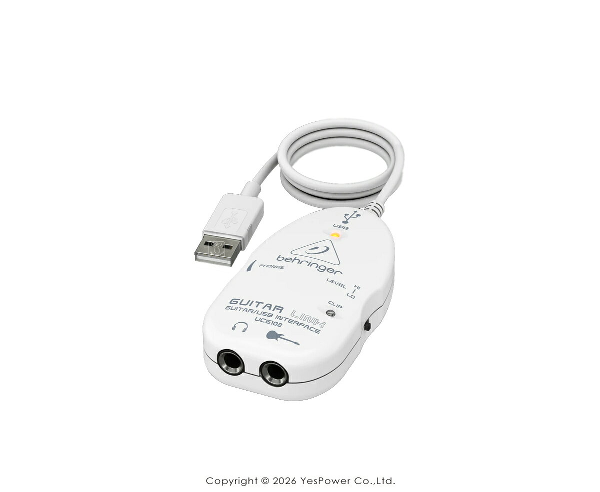 UCG102 Behringer耳朵牌 USB錄音介面