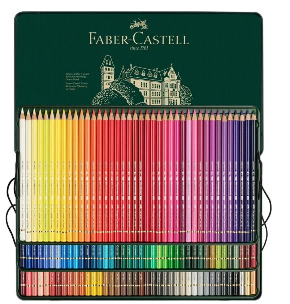 Faber-Castell綠色系列專家級油性色鉛筆 120色 *110011【領券滿額再折千7/31止】