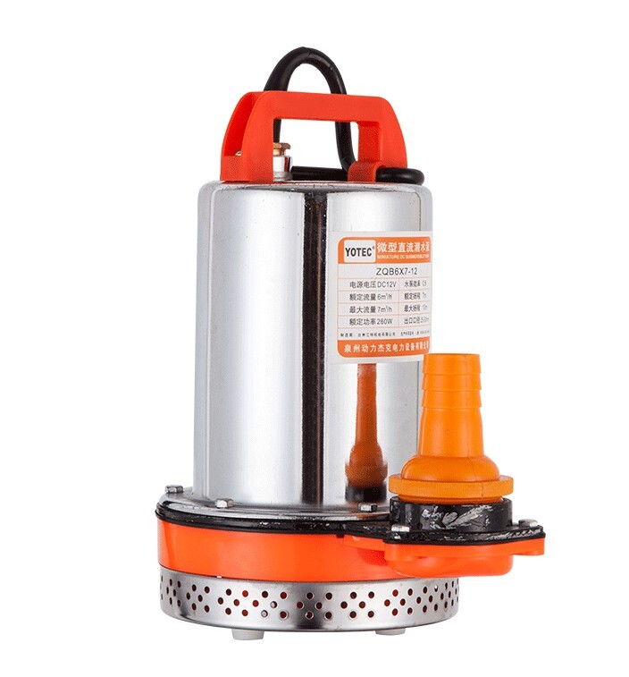 {公司貨 保固一年}YOTEC 直流潛水泵電動車水泵12v24v36v48v60v72v抽水機大流量2寸 3