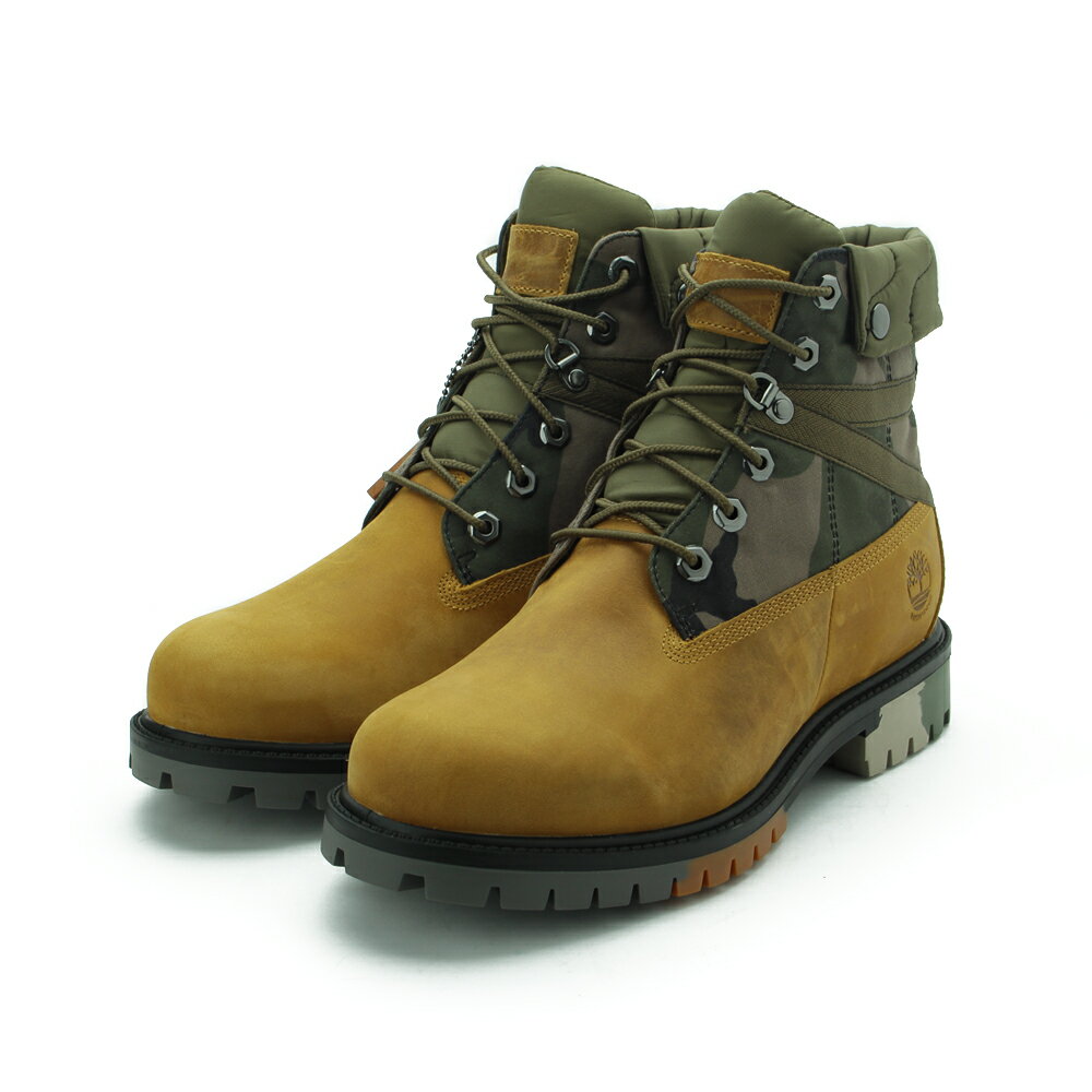 Timberland防水迷彩高筒靴