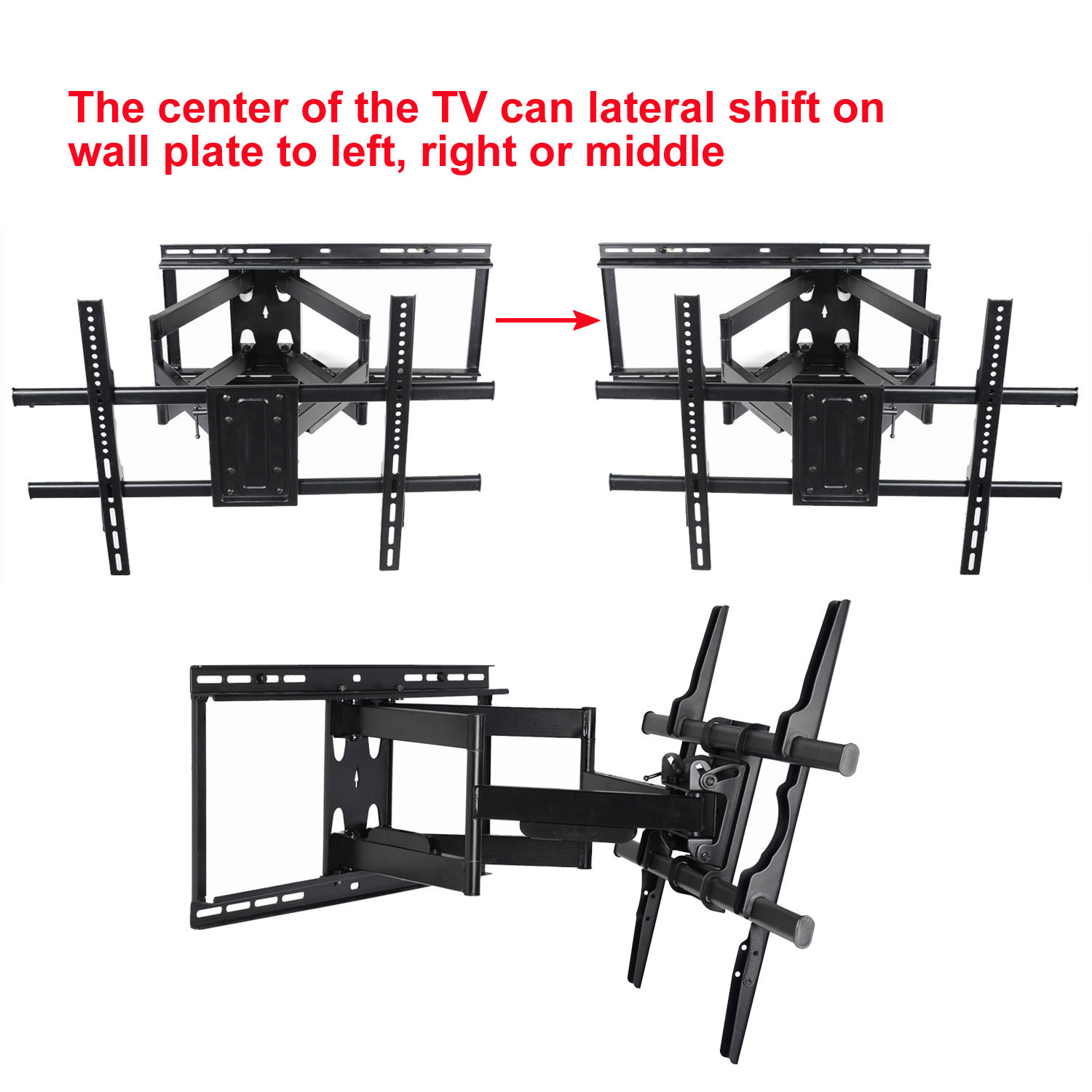 Digiair Videosecu Heavy Duty Full Motion Tv Wall Mount Articulating