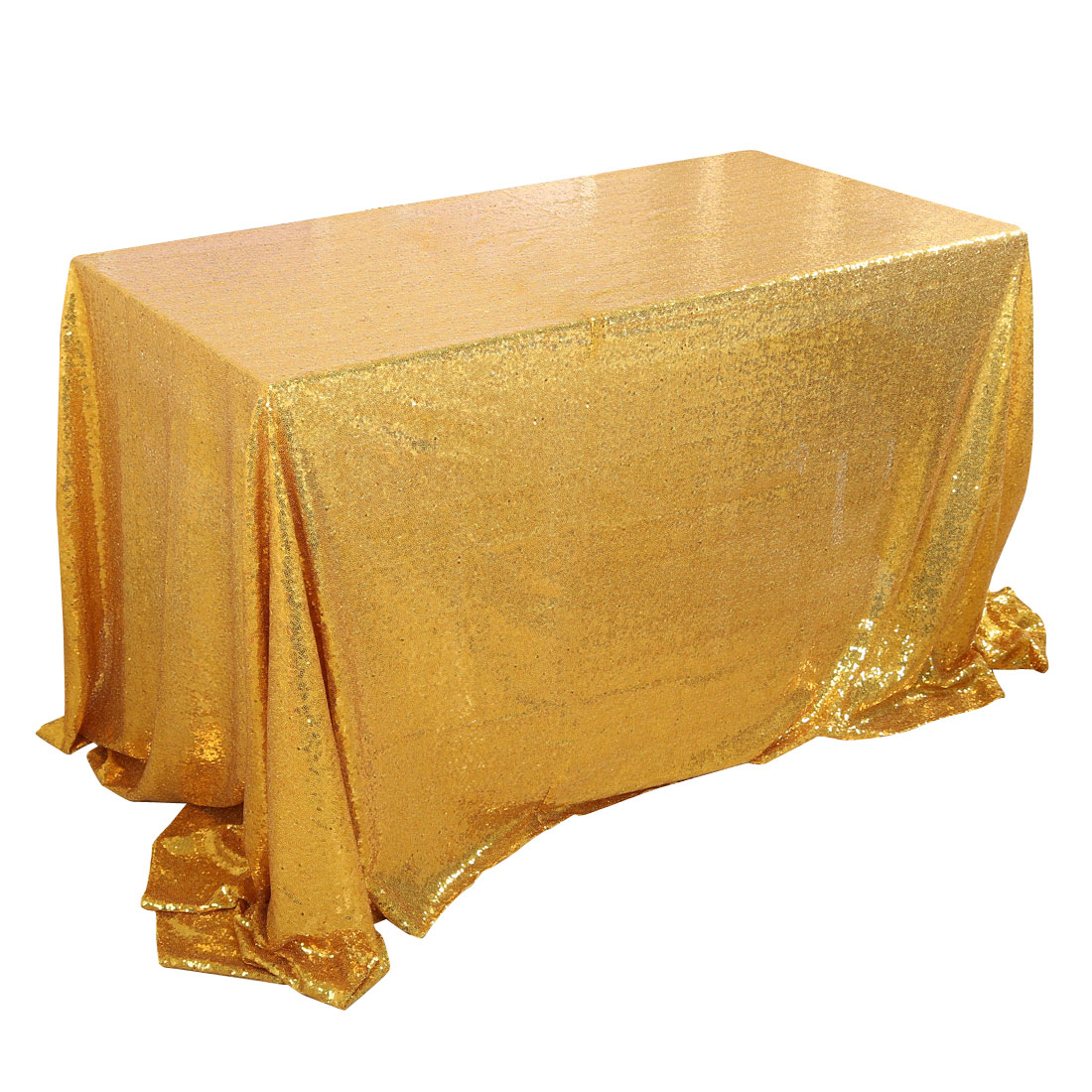 Sparkle Sequin Tablecloth Table Cloth Cover 60x120 Gold For Wedding Party Decor