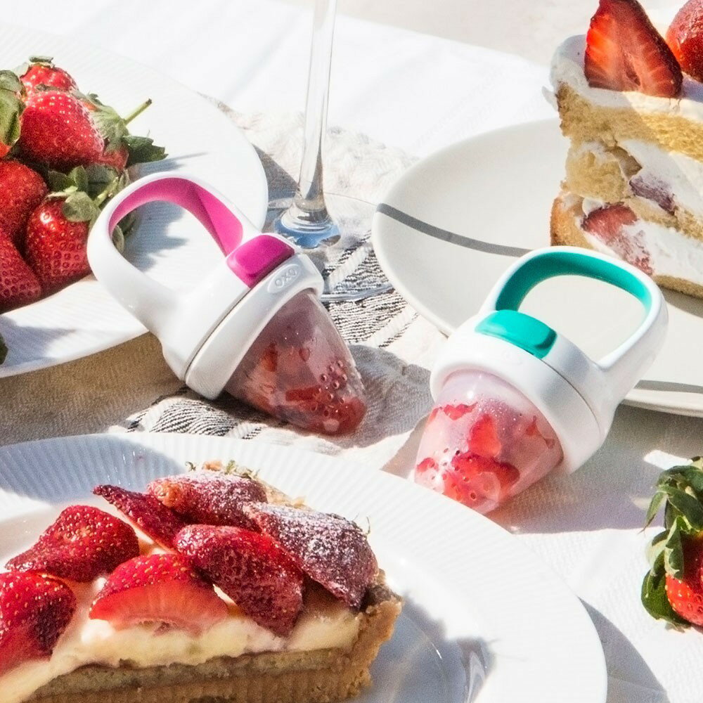 【快速出貨 附發票】OXO tot 寶寶咬 好滋味 奶嘴 學習 餵食器 長牙期 1