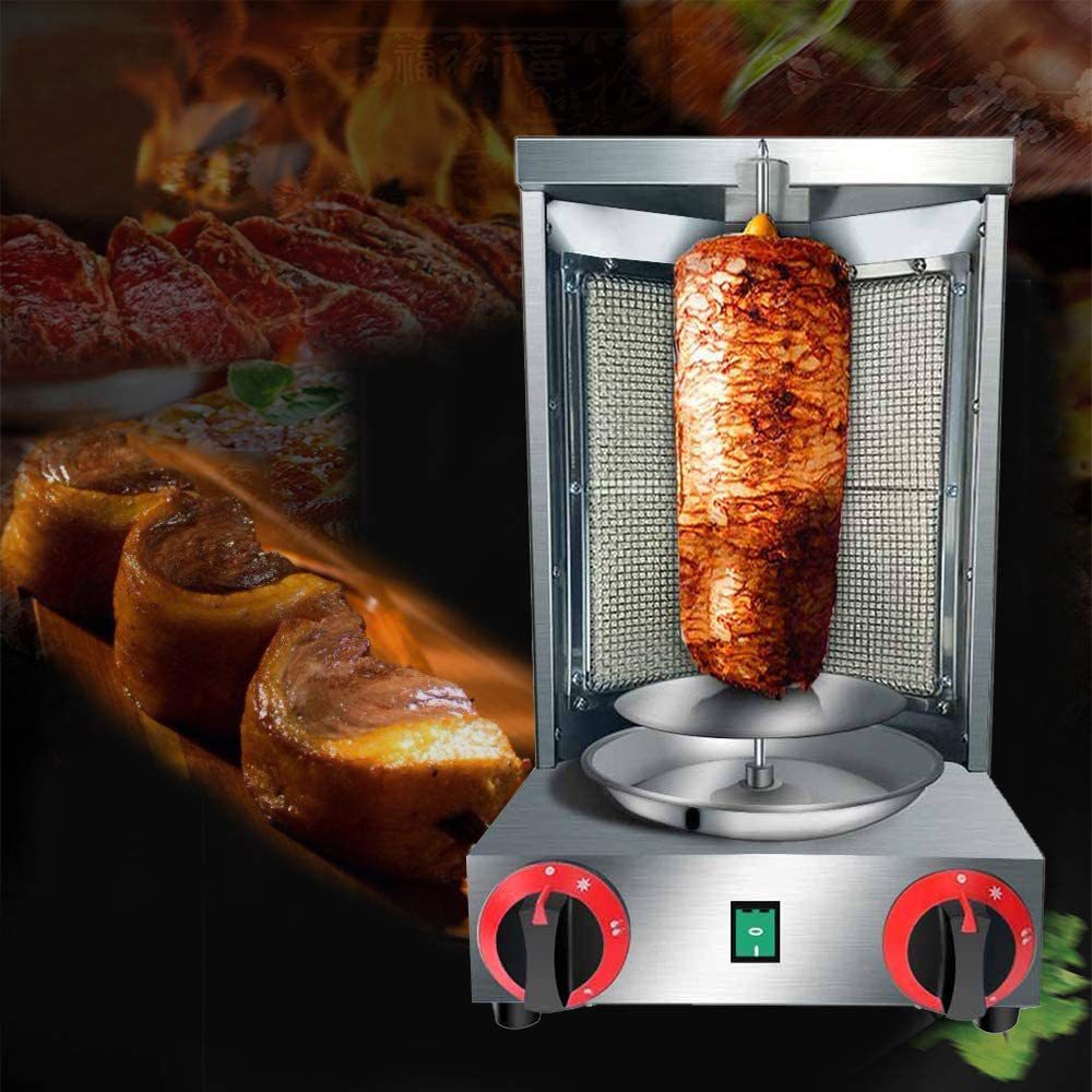免運 商用土耳其烤肉機燃氣中東燒烤爐巴西旋轉烤肉爐肉夾饃機肉拌飯機110v