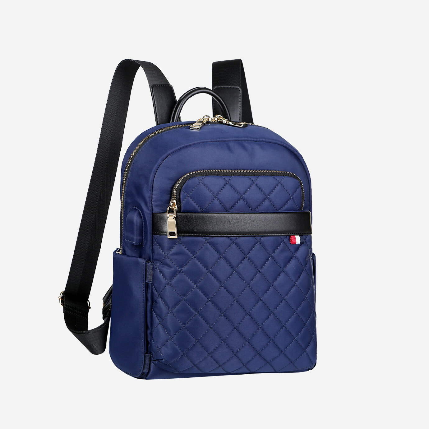 Nordace Ellie Mini- 後背包 充電雙肩包 雙肩包 筆電包 電腦包 旅行包 休閒包 防水背包 7色可選-藍色 3