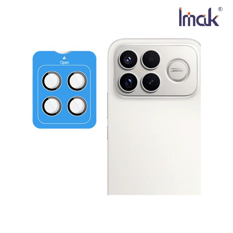 Imak 艾美克 POCO F8 Ultra 5G 鏡頭玻璃貼(手機殼用)(自帶定位版) 奈米吸附 鏡頭貼 鏡頭保護貼 鏡頭膜