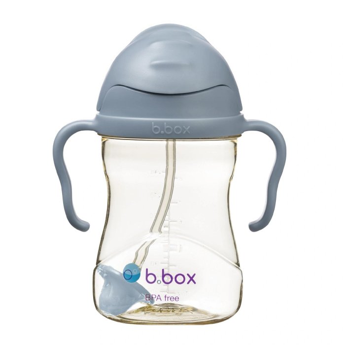 B.BOX 升級版防漏PPSU水杯(BBO0897莫蘭迪藍) 464元
