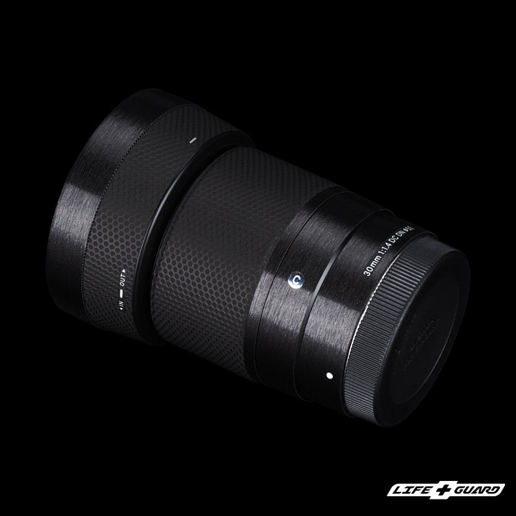 LIFE+GUARD 相機 鏡頭 包膜 SIGMA 30mm F1.4 DC DN Contemporary (Sony E-mount) (標準款式)
