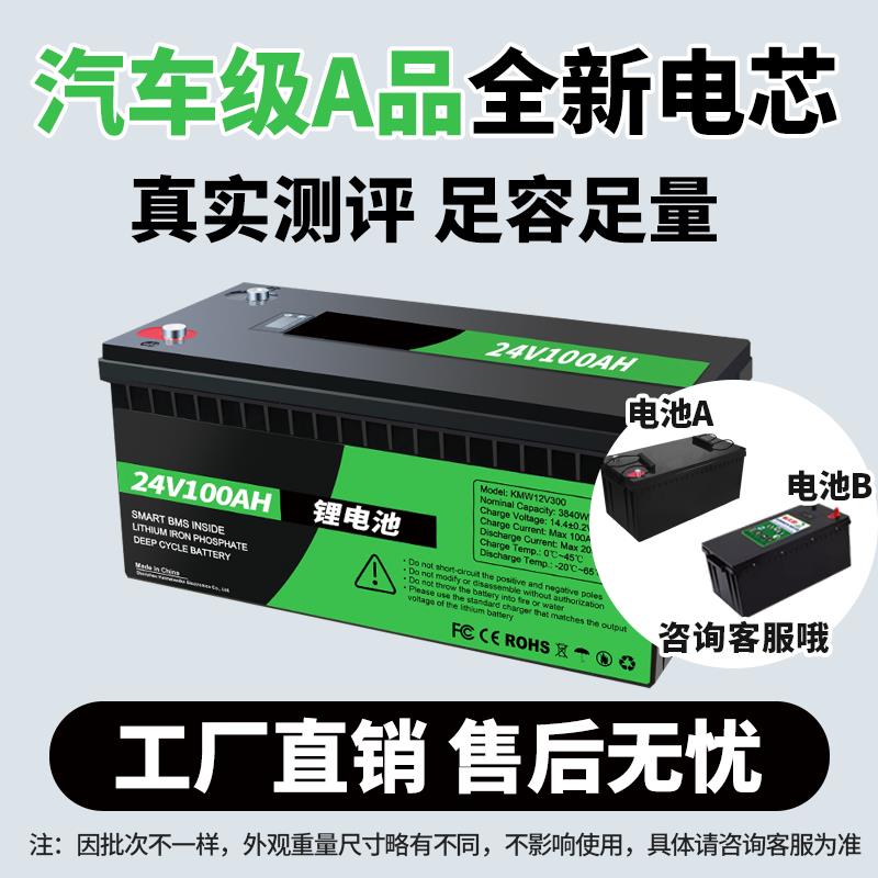 【臺灣公司 可開發票】自航12V24V太陽能房車電源車載大容量250ah大功率磷酸鐵鋰電池組
