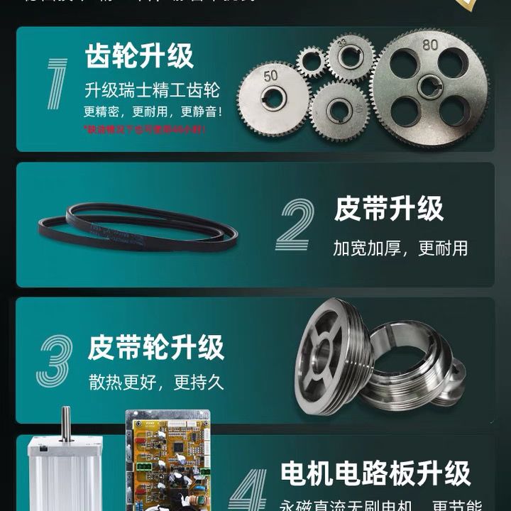 工廠直銷微型迷你小車床小型家用車床220v多功能金屬車床木工機床 7