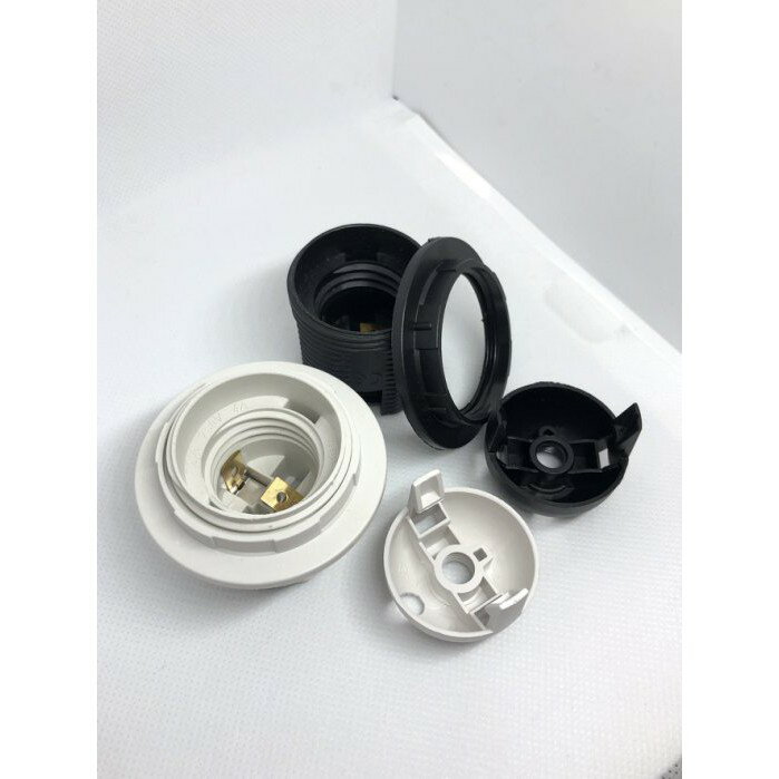 燈頭配件 檯燈配件 E27 E14 卡式燈頭 全牙光身燈頭 專用螺口燈頭 3