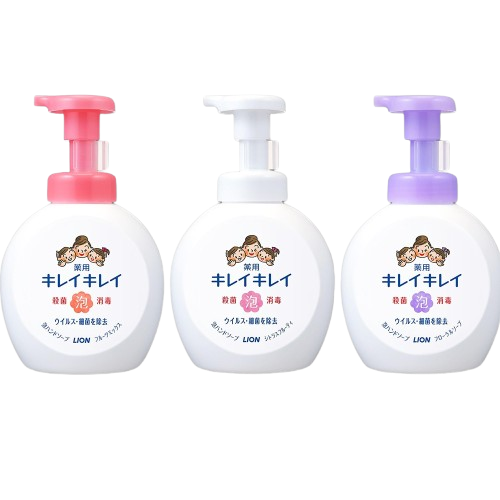 日本獅王LION 趣淨抗菌洗手慕斯 花香/果香/柑橘 250ml/罐 泡沫洗手慕絲 憨吉小舖