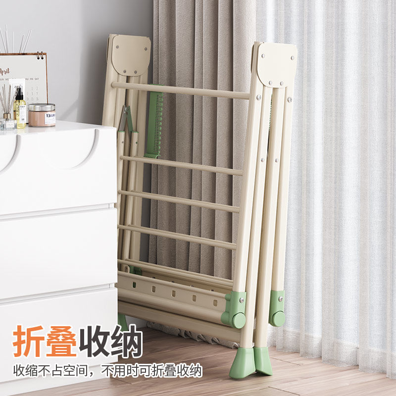 【工廠直銷】可開發票/特惠 免運 晾衣架 室內晾衣架 曬衣桿 陽臺晾衣桿 偉經X型落地晾衣架折疊多功能曬衣架陽臺臥室掛衣架曬衣被專用特惠/開立發票 全館八折 Z1025