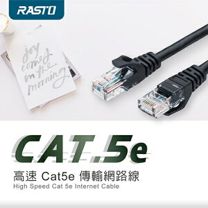 (現貨)RASTO 高速 Cat.5e 傳輸網路線 1.5M/3M/5M