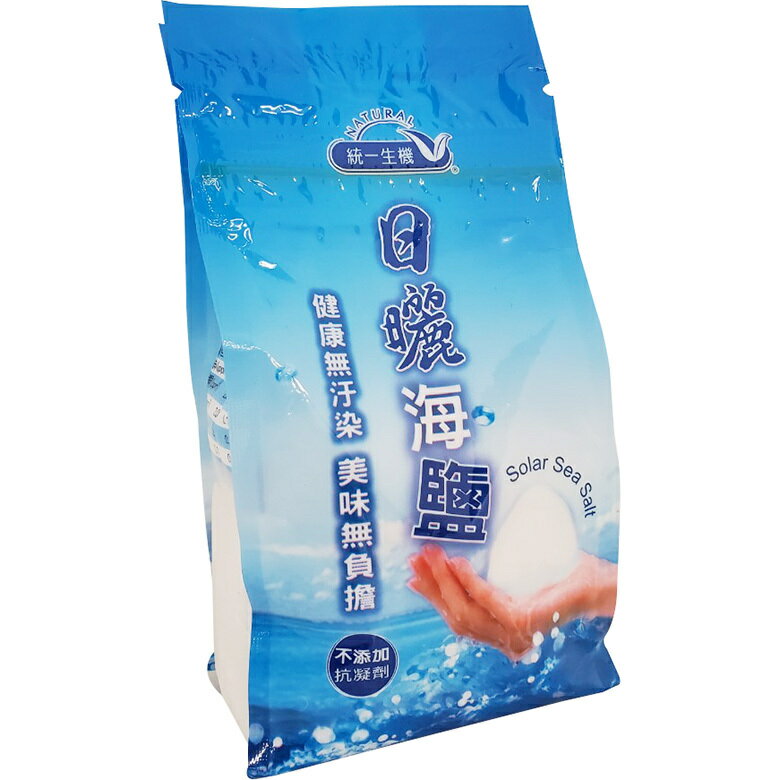 統一生機 天然海鹽(450g/袋) [大買家]