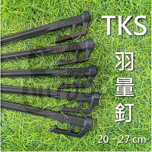 TKS 羽量釘 營釘 黑釘 不銹鋼營釘 SUS630 20 27 cm【ZD Outdoor】露營 野營 戶外 露營釘