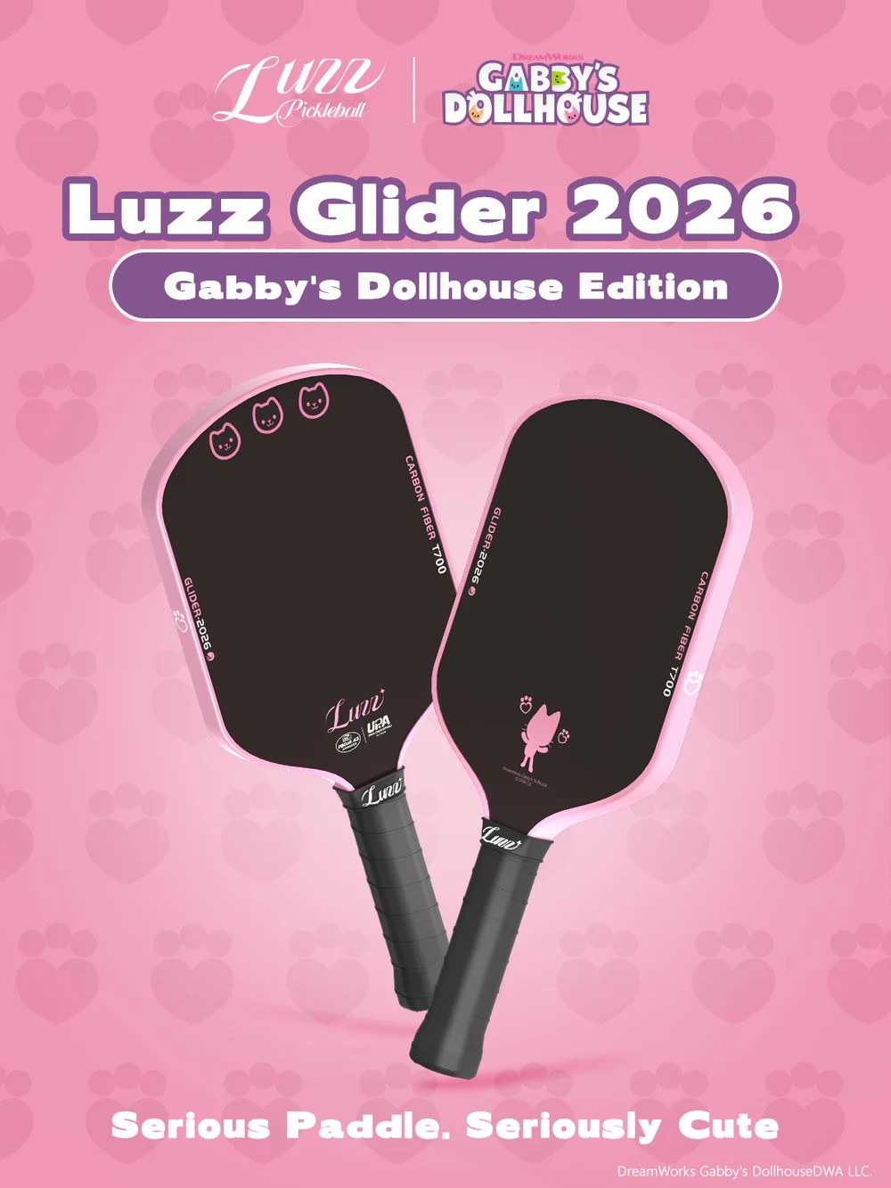 Luzz 專業匹克球拍 Glider 2026 Hybrid-附拍套 3 Luzz 專業匹克球拍 Glider 2026 Hybrid-附拍套 3
