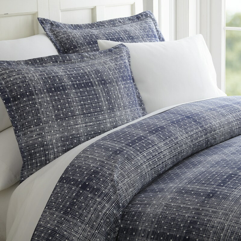 Elegant Designs Full/Queen Patterned Duvet Cover Set by the Home Collection Bedding