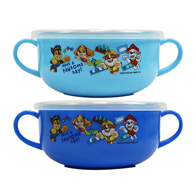 汪汪隊兒童雙手柄餐碗(小)【九乘九購物網】