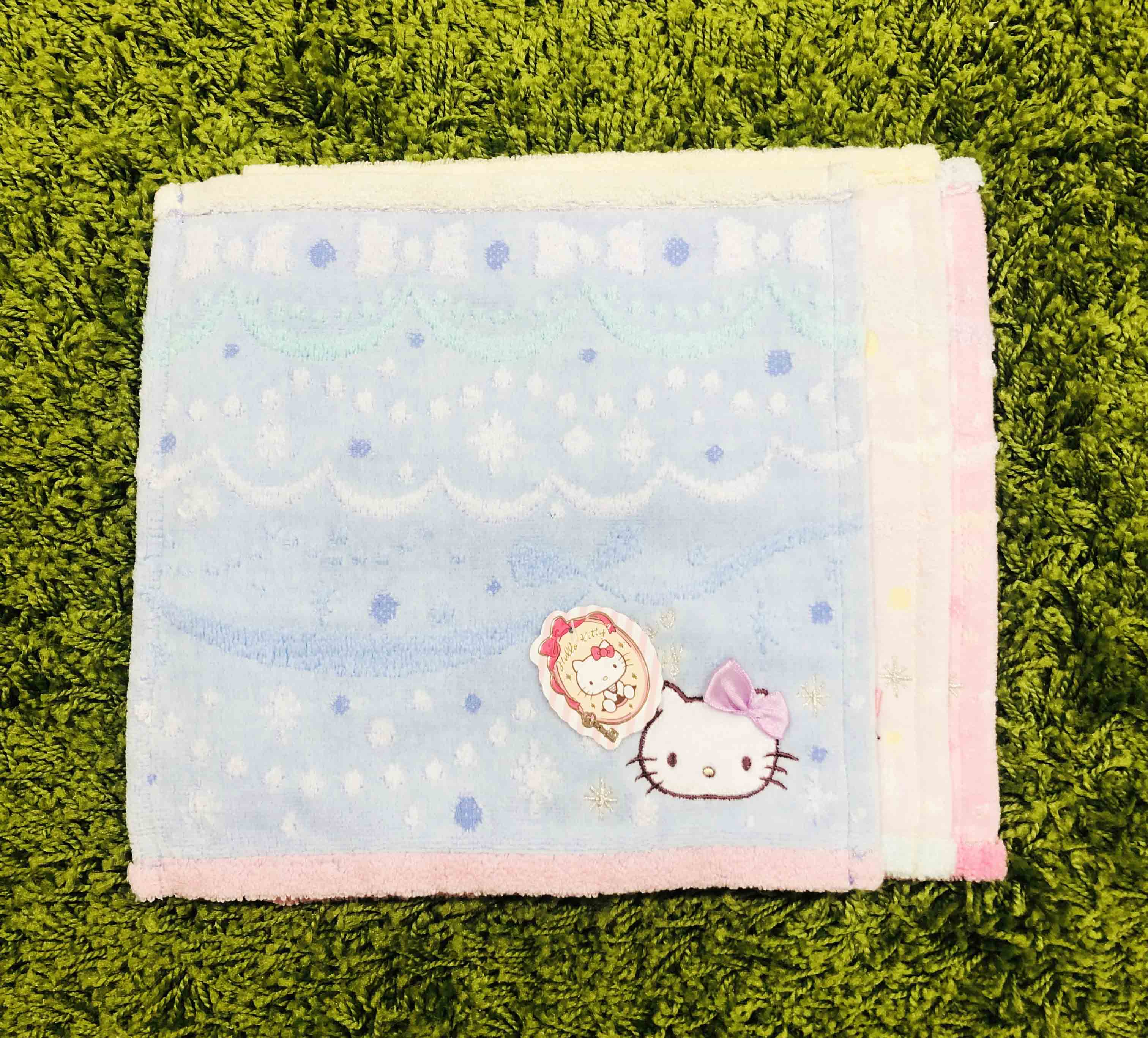 【震撼精品百貨】Hello Kitty 凱蒂貓~日本sanrio三麗鷗 KITTY毛巾3入*32410