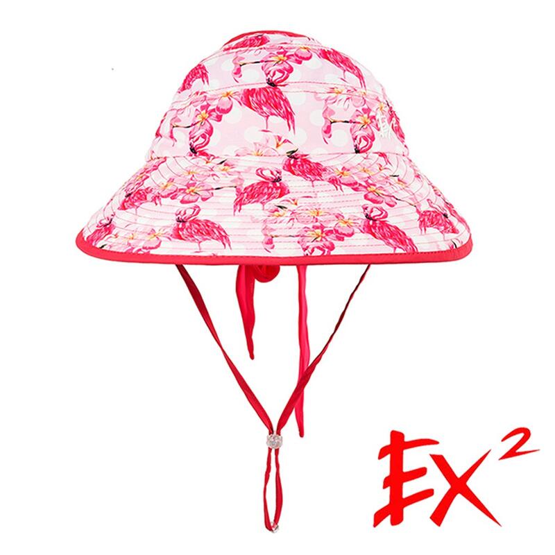 【EX2德國】排汗快乾防曬遮陽帽(57cm)『桃紅』 365032