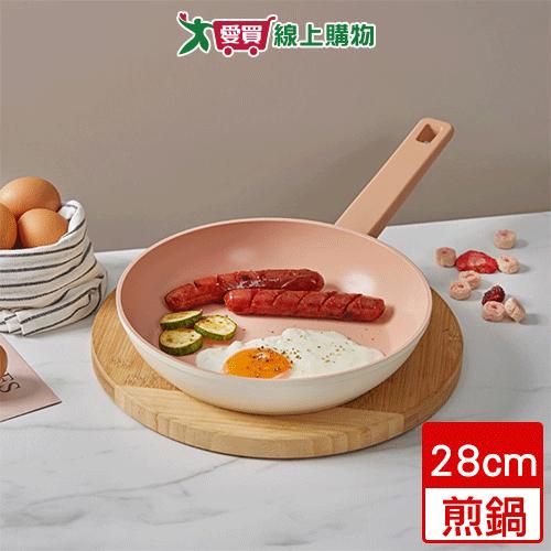 康寧 優雅鈦不沾平煎鍋28cm 鍋子 鍋具 不沾 煎鍋【愛買】