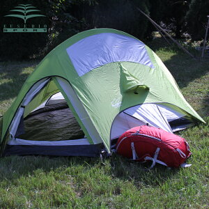 EUSEBIO帳篷戶外雙人雙層2-3人裝備雙層防雨野外露營登山帳篷套裝