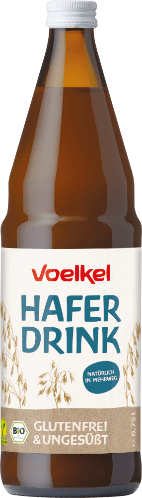 德國維可Voelkel 無麩質全穀燕麥飲 750ml 全素*6瓶優惠價