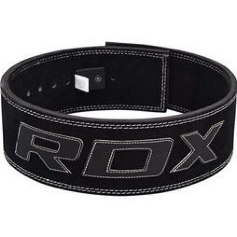 【VENUM旗艦店】 RDX 英國 金屬快扣式 牛皮健力訓腰腰帶 重訓腰帶 1cm厚 黑色