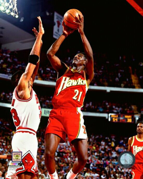 Posterazzi: Dominique Wilkins 1992-93 Action Photo Print (20 x 24 ...