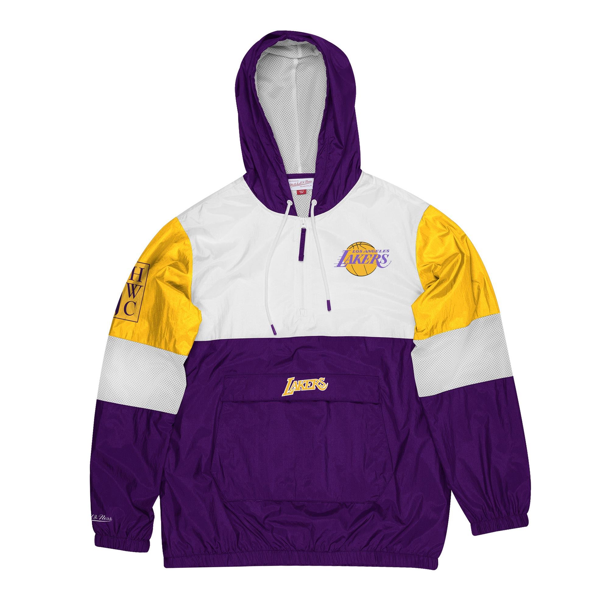 【毒】NBA Surprise Win Windbreaker 輕量防風衝鋒衣 湖人 紫白黃【領券折222｜Cube卡+APP下單最高10%回饋】