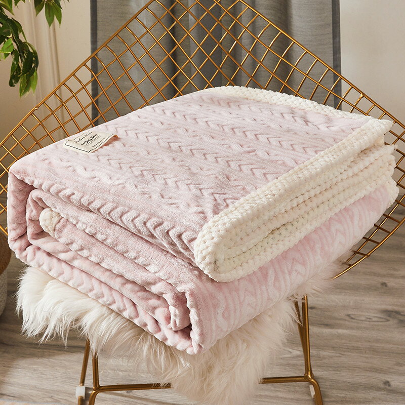 珊瑚絨毛毯被套兩用毯子空調毯沙發毯辦公室午睡毯法蘭絨雙面絨毯