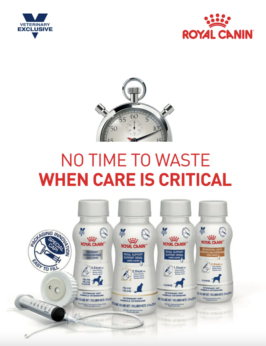 Royal Canin皇家 ICU系列 1組4入 (237ml*4-)犬貓重症/犬腎臟/貓腎臟/犬腸胃道低脂