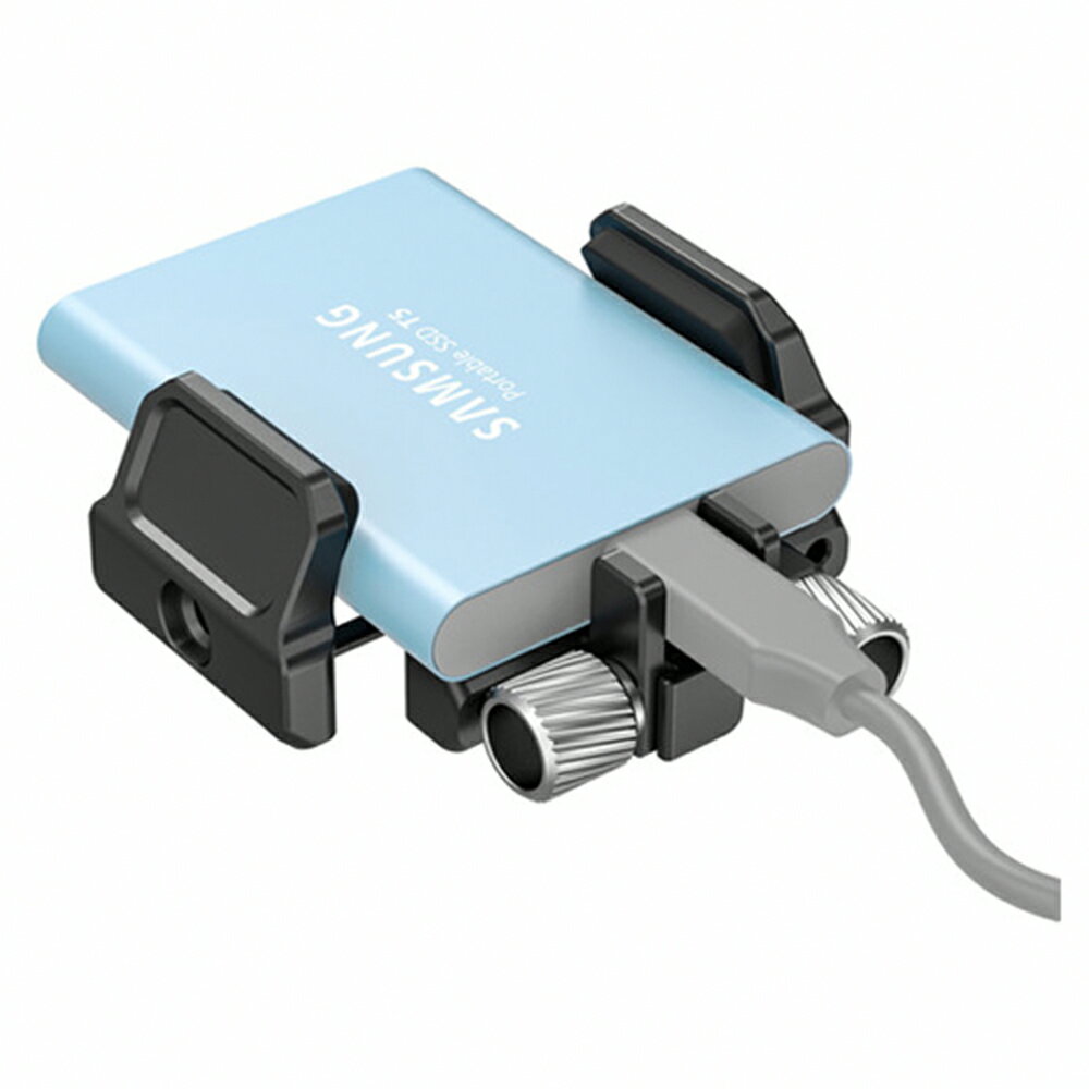 限時★.. SmallRig BSH2343 通用型 熱靴SSD夾 固定座 附USB-C線夾 冷靴 公司貨【夏日限時 全館點數5倍送】
