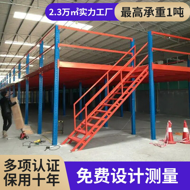 【重型承重】貨架 倉儲貨架 倉庫貨架 閣樓貨架 二層平臺 三層平臺 隔層搭建 工廠直營 全國安裝 可客製化尺寸 節省空間 提升倉儲效率