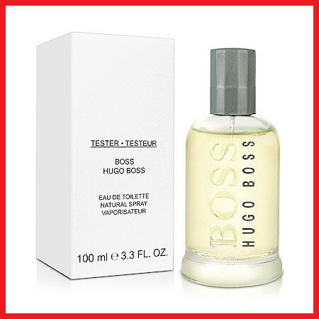 HUGO BOSS 雨果博斯 Bottle 自信男性淡香水 100ML【TESTER】｜期間限定◆秋冬迷人香氛