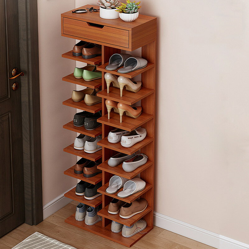 鞋架 鞋櫃 鞋架簡易家用門口省空間室內好看多層經濟型放收納神器小型鞋子