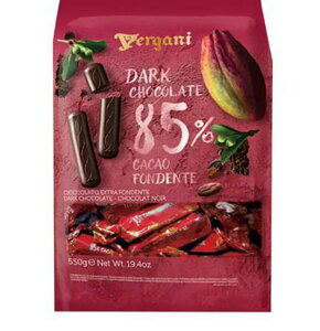 [COSCO代購4] D136647 Vergani 85% 黑巧克力條 550公克