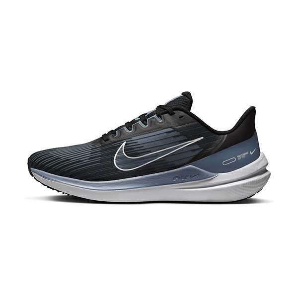 【NIKE】NIKE AIR WINFLO 9 慢跑鞋 運動鞋 黑藍 男鞋 -DD6203008