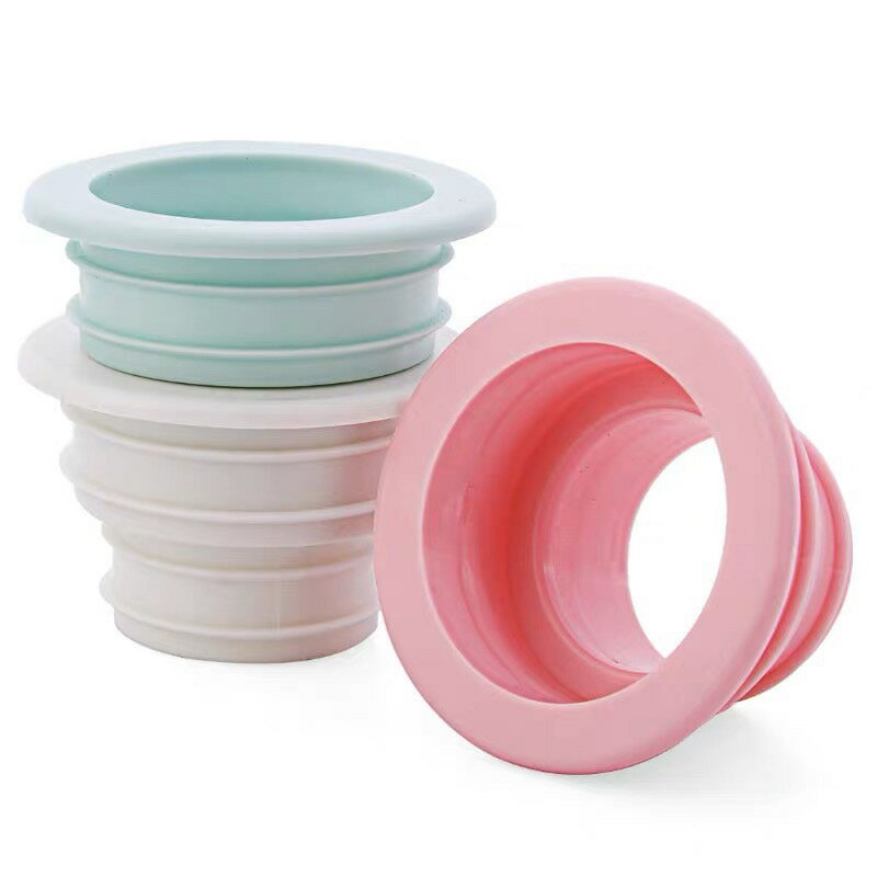 [沐沐屋]硅膠伸縮排水口密封圈  洗衣機 排水管 地漏 水槽 1