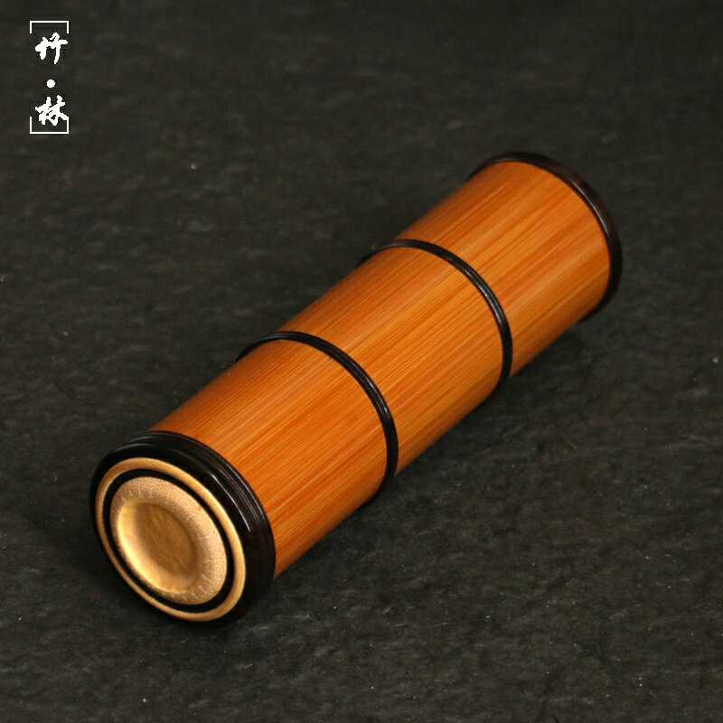 公司貨 免運可開票 精品純手工製作竹製老玉竹茶葉罐海派鑲嵌竹茶倉多種茶葉儲存禮盒