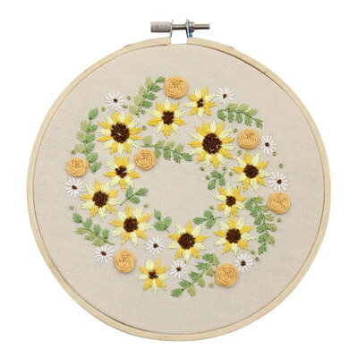 手工刺繡 刺繡繡花diy成人禮物手工課製作初學法式材料包套件蘇繡絲帶繡女『XY802』