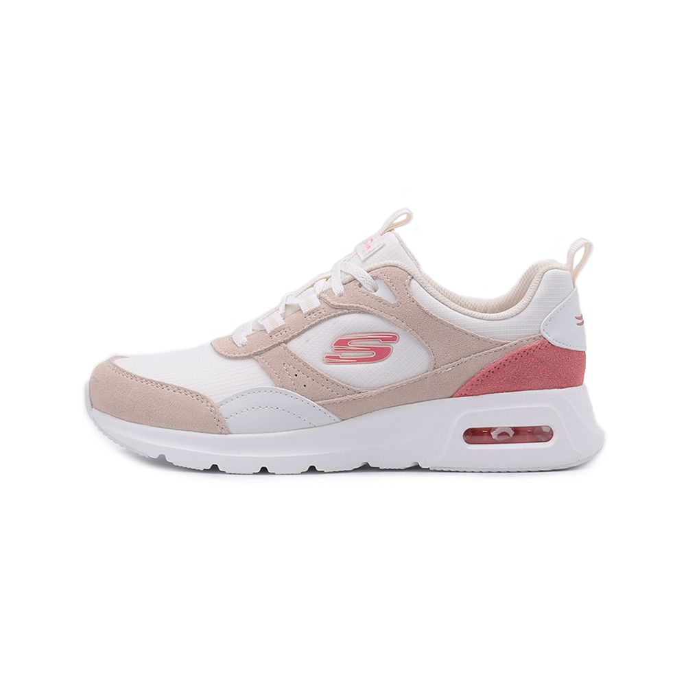 SKECHERS SKECH-AIR COURT 綁帶氣墊運動鞋 米白桃 150078NTPK 女鞋 治裝激推