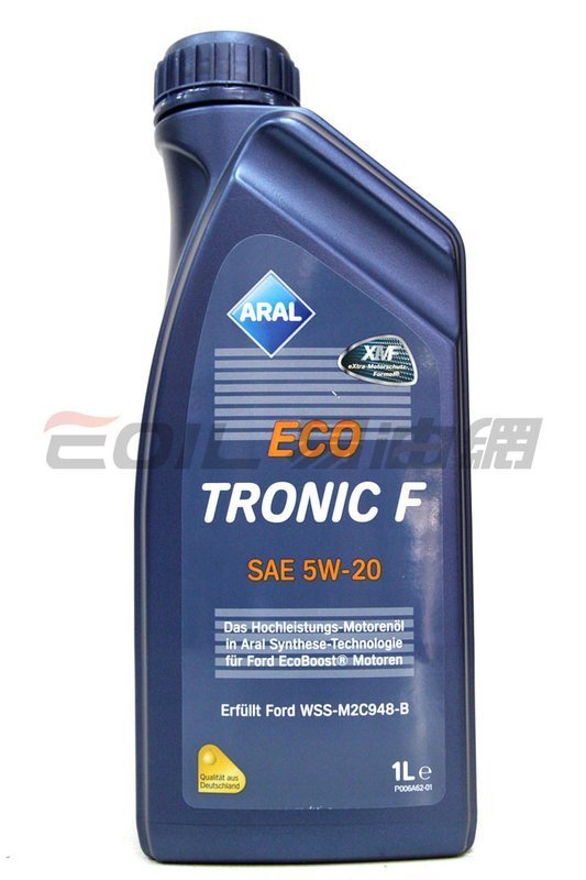 ARAL ECO TRONIC F 5W20 合成機油【APP下單最高22%點數回饋】