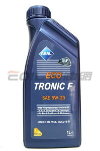 ARAL ECO TRONIC F 5W20 合成機油【最高點數22%點數回饋】