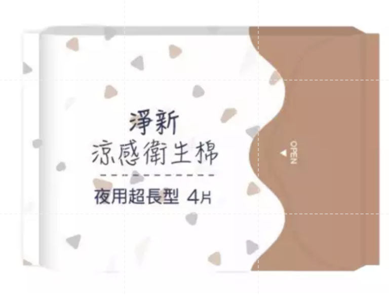 淨新涼感衛生棉超長型4片/569065