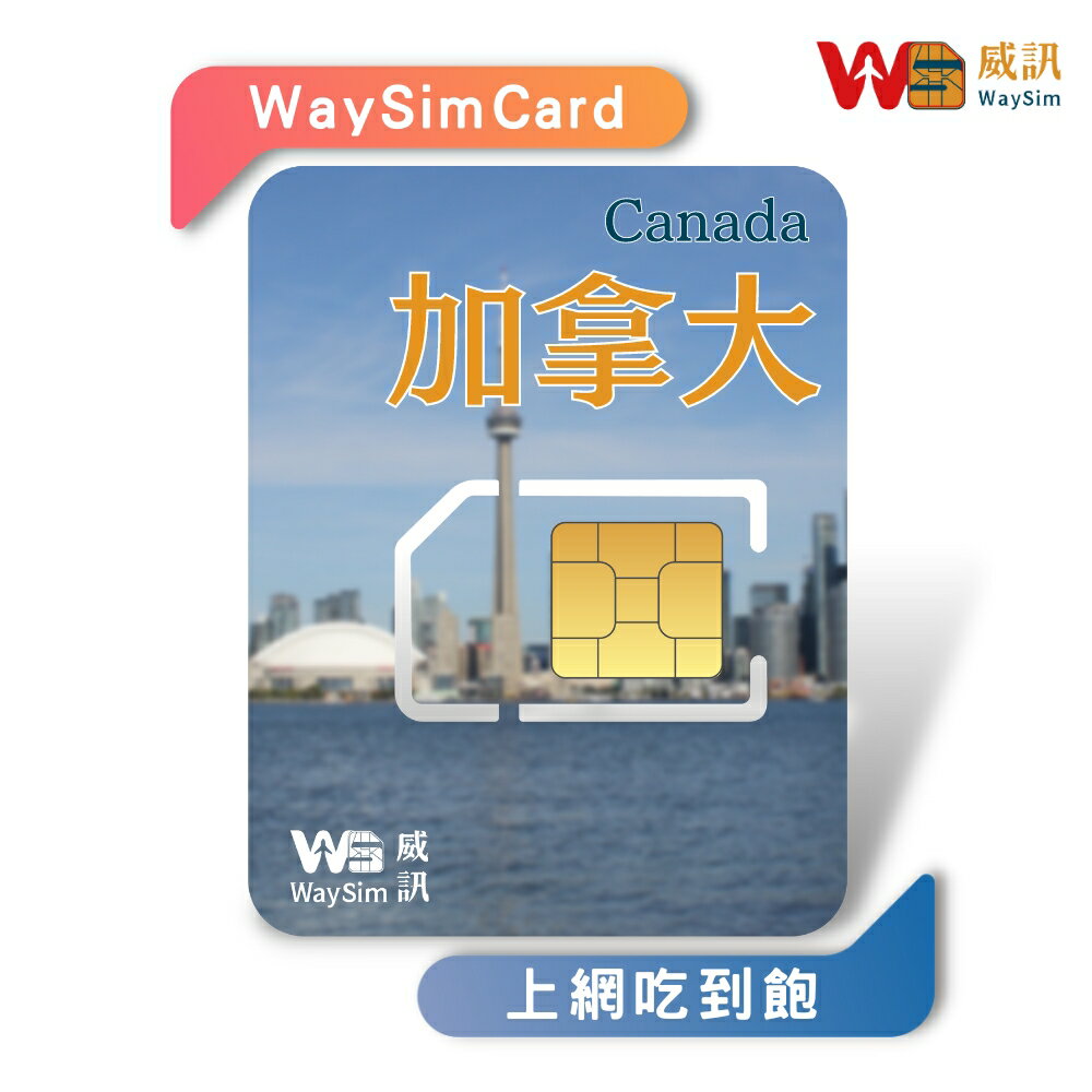 加拿大網卡 4G高速原廠雙電信吃到飽 5-10天
