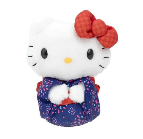 【震撼精品百貨】Hello Kitty 凱蒂貓~日本SANRIO三麗鷗 KITTY豆豆玩偶絨毛娃娃-煙火*15678