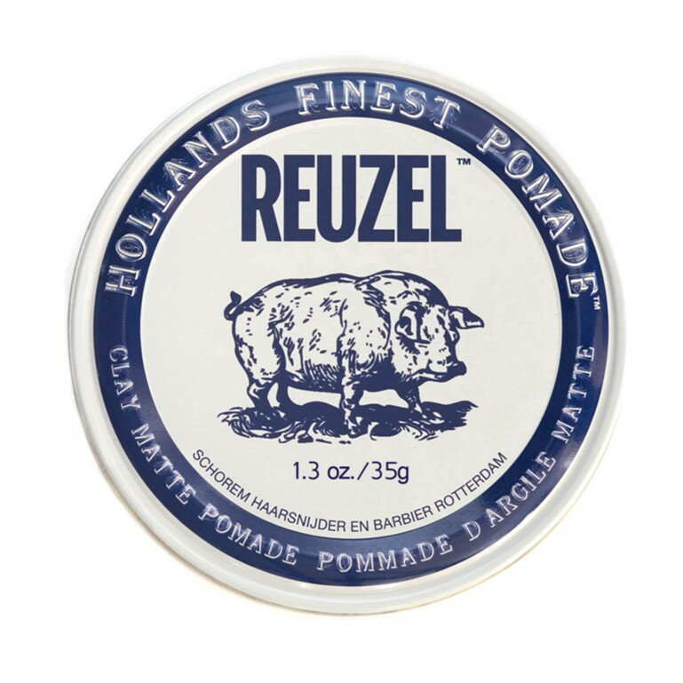 REUZEL CLAY MATTE Pomade 白豬強力黏土級水性髮泥35g 優惠價:300元｜岡山戀香水