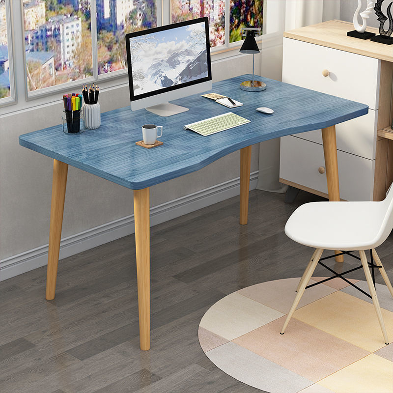 簡約電腦桌北歐風書桌家用學生臺式桌現代臥室寫字桌簡易辦公桌子